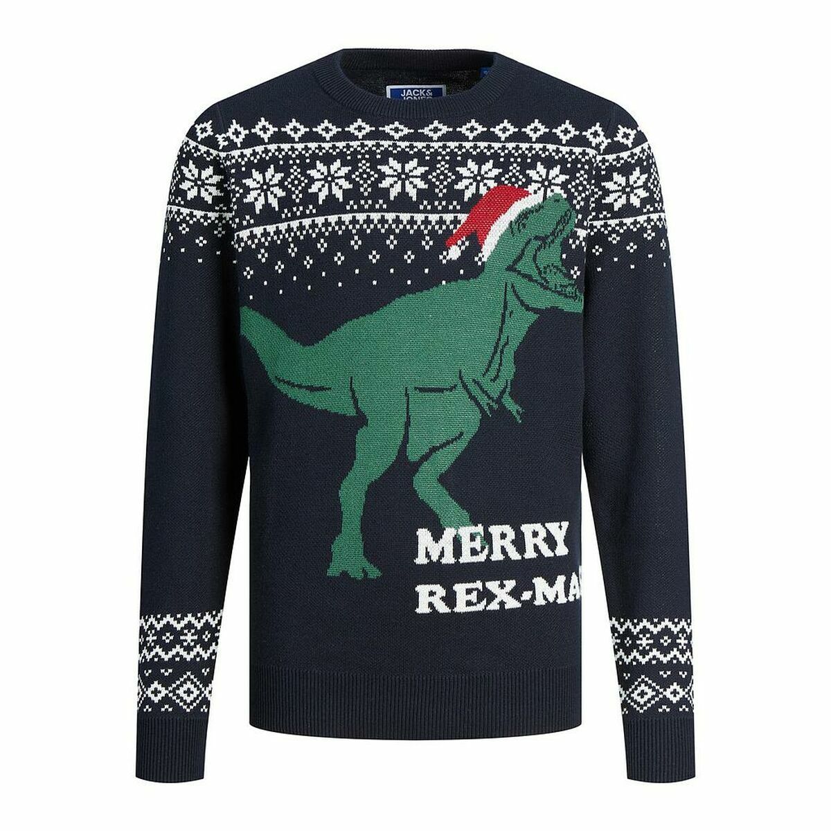 Unisex Genser Jack & Jones T REX Marineblå